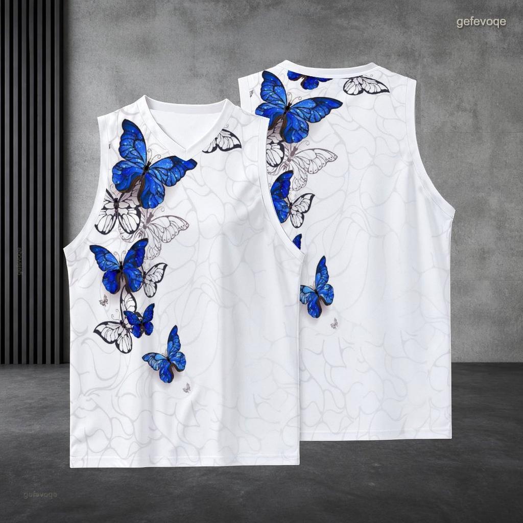 Men s Plus Size V Neck Sleeveless Printed Tank Top Black Mandala Pattern Straight Hem
