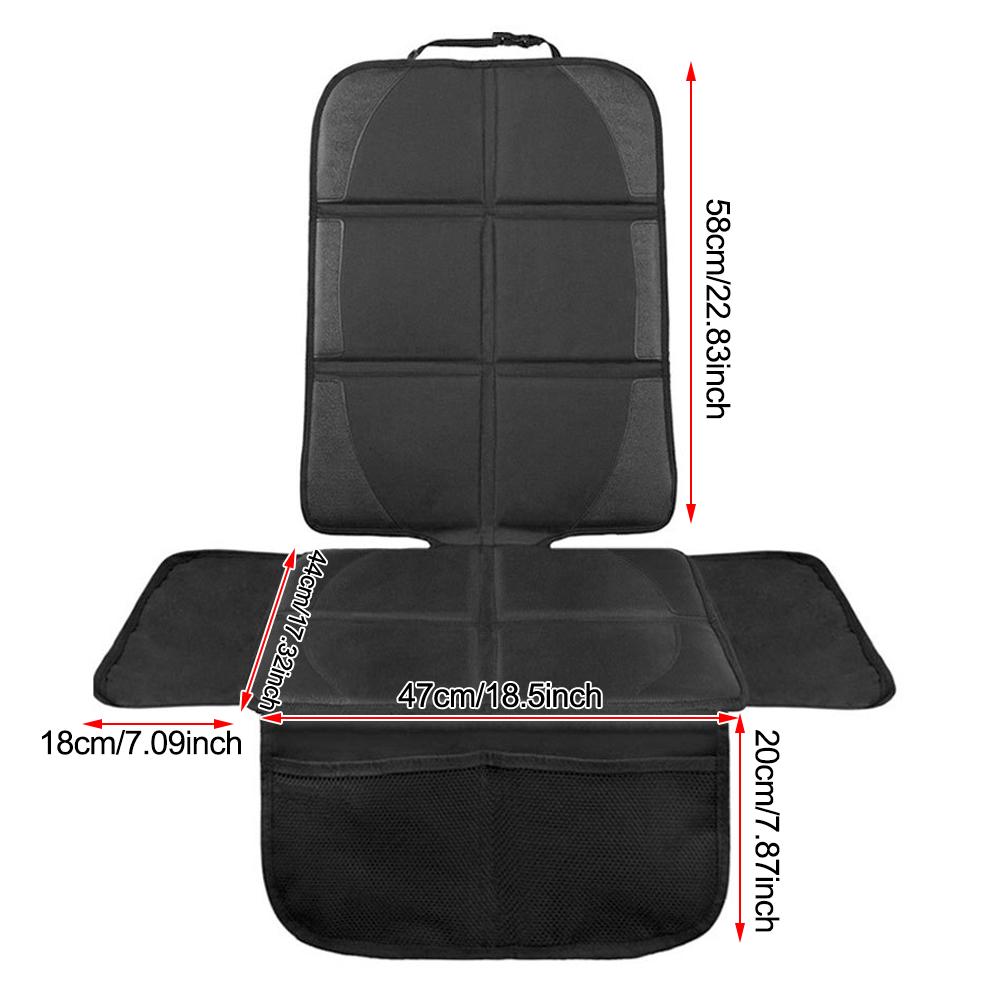Universal Child Safety Seat Anti-Slip Anti-Scratch Mat Pads Waterproof Car Seat Protective Cover for-Baby Kid Protection