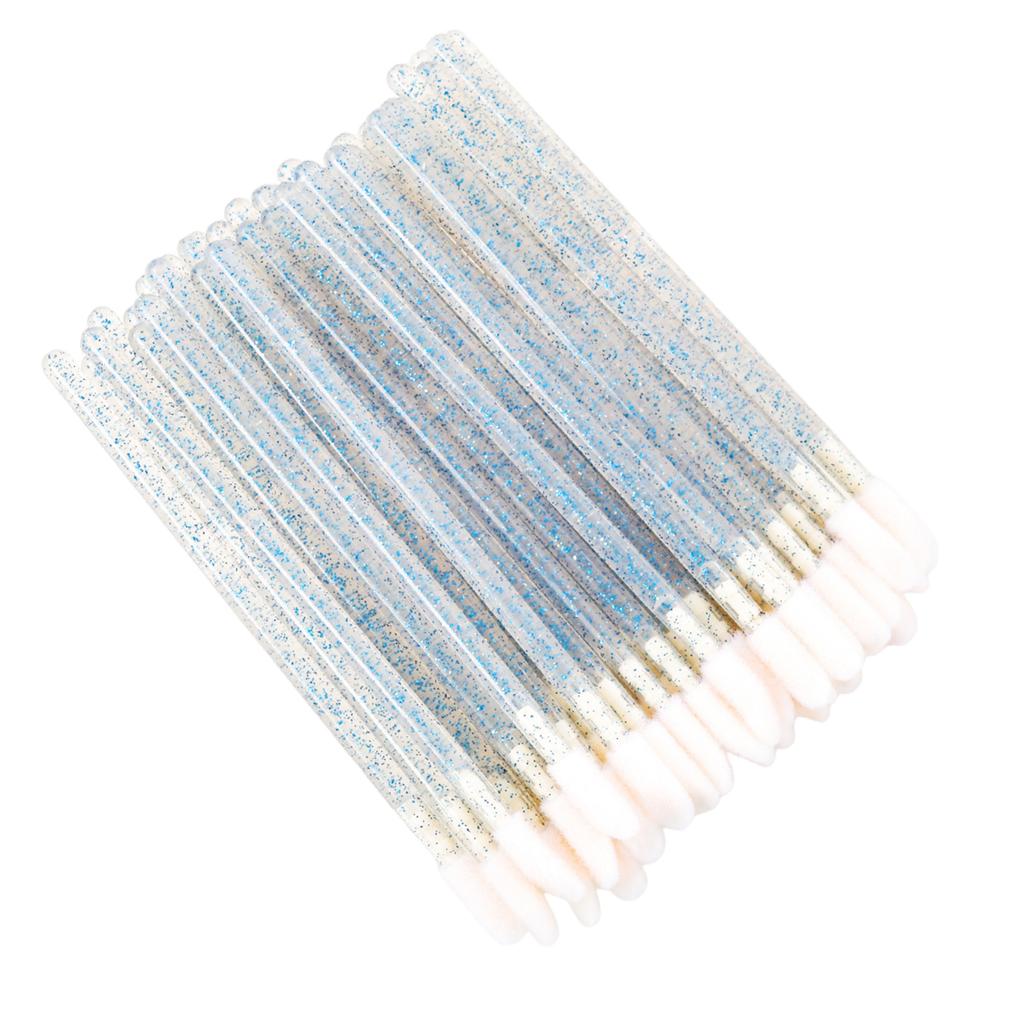 Disposable Lip Brushes 50pcs Makeup Lipstick Applicators Soft Portable Beauty Tools for Lip Gloss Application
