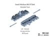 ET Model 1/35 scale working tracks for modern Israeli IDF Merkava Mk.IV tanks, plastic model parts, P35-024