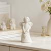 1Pc Splendid Wings Striped Girl Silicone Mold DIY Love Angel Scented Candle Plaster Ornament