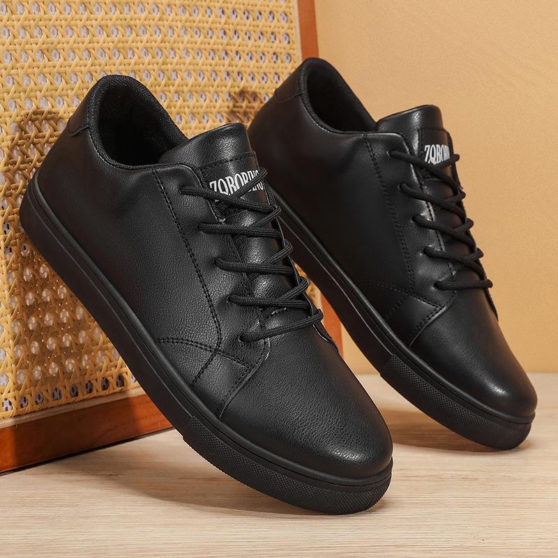 Frühjahr 2026 Herren Übergröße Koreanischer Stil Vielseitige Weiße Skateschuhe - Lässige und Trendige Sport-Sneaker