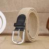 Men'S Casual Woven Elastic Belt For Outdoor Rock Climbing Training Work Men'S Belt Fashion Women'S Belt Paired With Jeans Belt