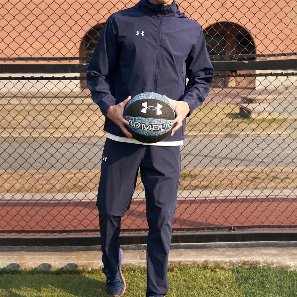 Under Armour Stretch Letter Print Woven Sports Pants Men pants Academy-Blue 22500706-408