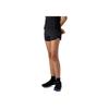 Skechers Moisture-Wicking Breathable Elastic Sports Shorts Women Shorts Carbon-Black P324W076-0018