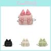 Bow Pattern Letter Solid Color Leather Children Shoulder Chain Bag Shoulder