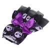 Dog Halloween Dress Skull Face Comfortable Polyester Washable Pet Dress for Puppy Skull