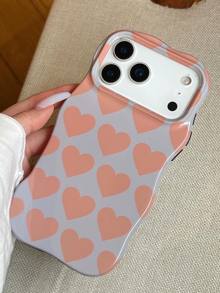 Foreign trade explosion full screen love protective case iPhone17PROMAX summer mobile phone case girls high value