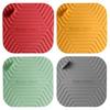 Square Silicone Floor Drain Cover with Handle for Sinks & Floor Drain Easy Use