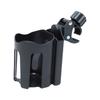 Marine Cup Rack with Phone Slot, Tube Grip Mount for Drink and Phone Use, Daily No-Drill Mounting for Round Tubing