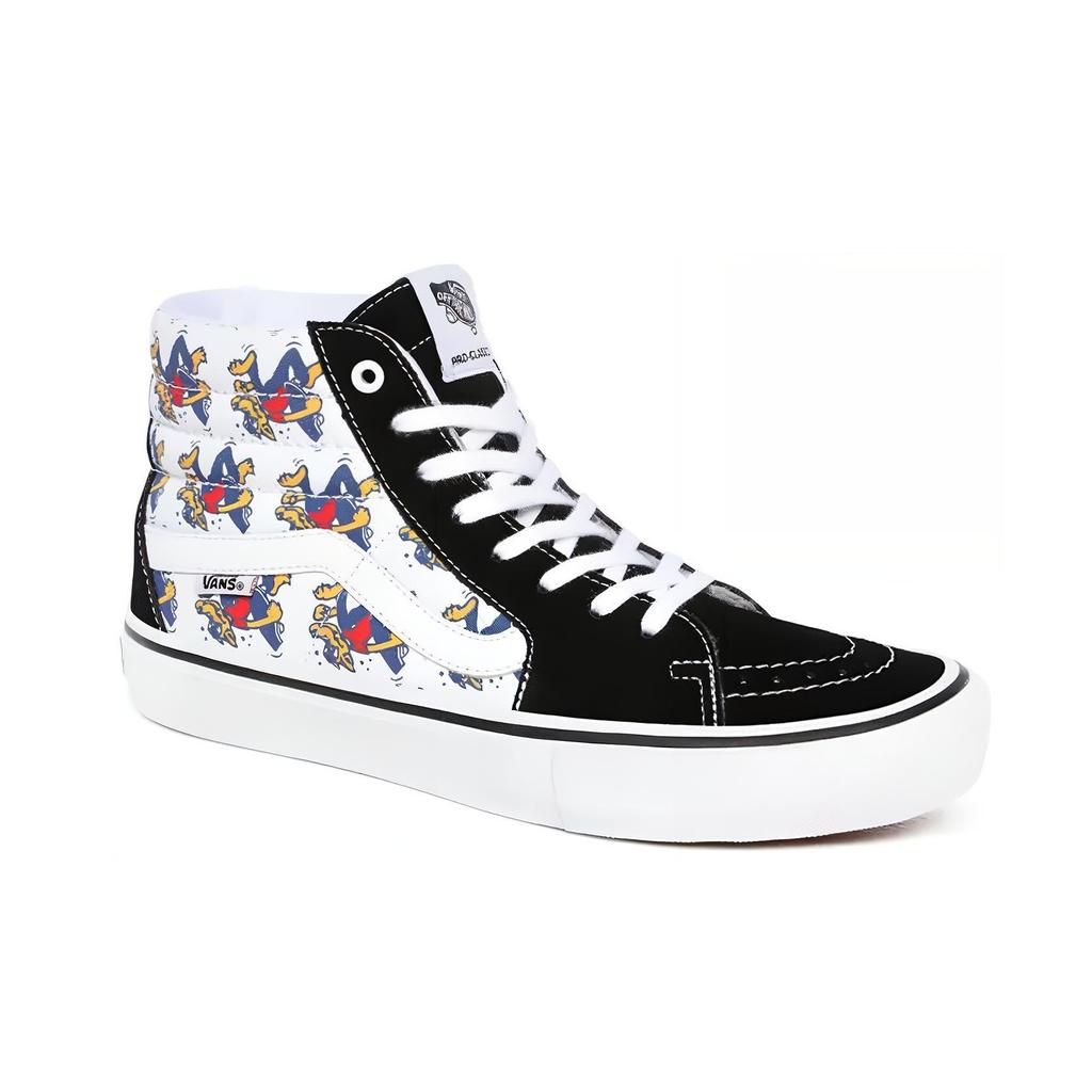 Vans Sk8 Pro Retro Casual High-Top Skate Shoes Unisex Sneakers Black White VN0A45JD11Z