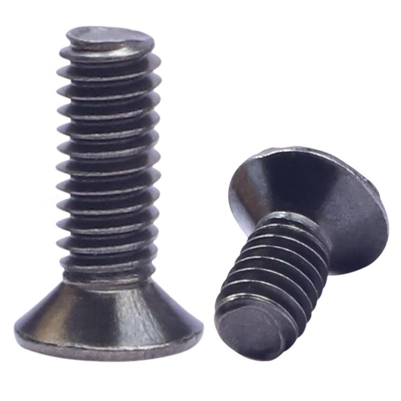 Flachkopf-Maschinenschrauben aus vernickeltem Kohlenstoffstahl - M2/M2.5/M3/M4
