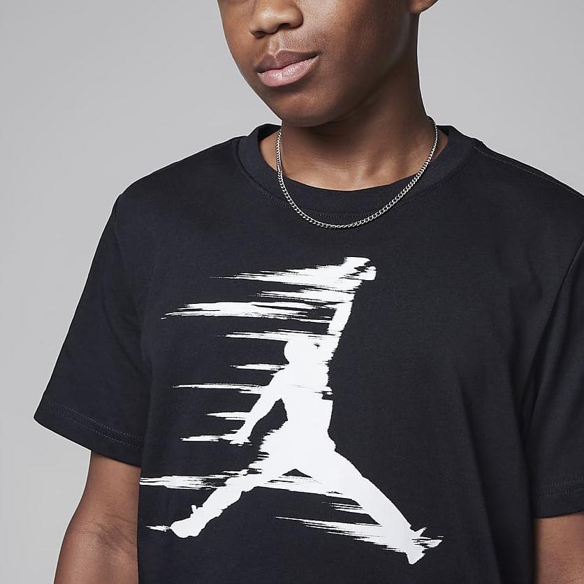 Nike T-Shirt MVP Comfortable Casual Soft Short Sleeve Kids tops Black HQ7121-010