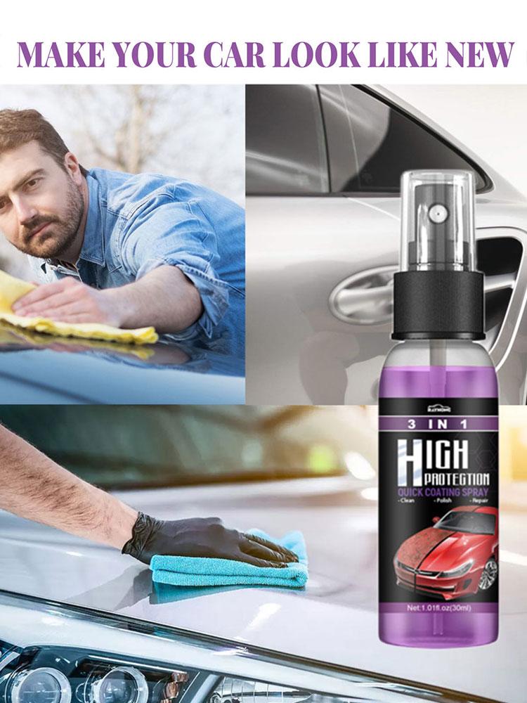 Car Paint Surface Cleaning Agent High Protection Car Powerful Decontamination 30/100ml Decontamination Brightening Spray