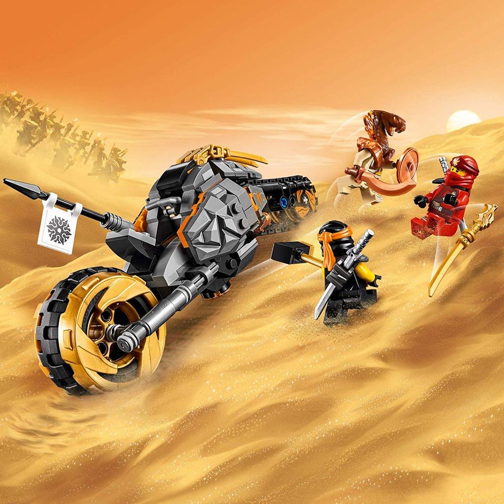 LEGO Ninjago Cole's Desert Bike 70672 Building Blocks Toy for Boys