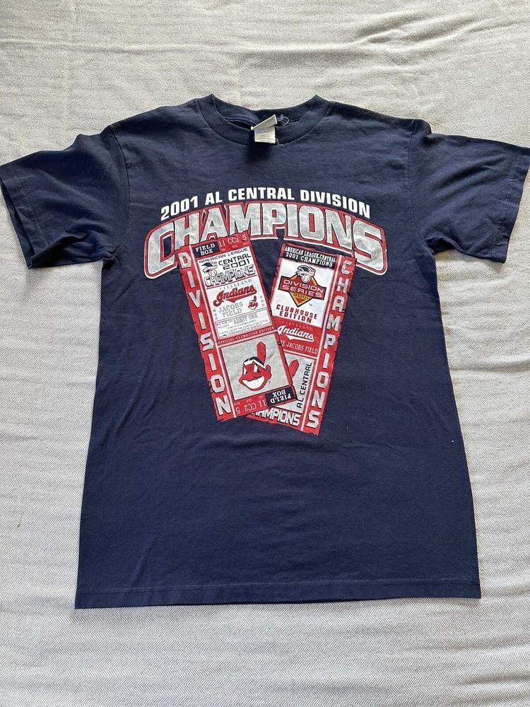 

Vintage Y2K Cleveland Indians Champions Lee Sport Size XL MLB Baseball Unisex T-Shirt XXXXL