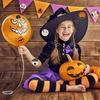 Halloween Stickers for Kids, 500 Pieces 1.0 Inch Skeleton Label Stickers for Halloween Party Favor Supplies Pumpkin Bat Witch Roll Round Envelop Seal