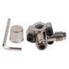 Refrigerator Piercing Puncture Valve With Spanner Air Conditioner Line Tap Valve Home Plumbing Accessories Zinc Alloy