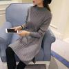 Women Spring and Autumn Long Sweater Pullovers Female Slim Knitted Unique Sweaters