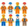 Building Blocks Figures Minifigures Construction Ninja Police Medical Rescue Kids Toys Gift