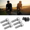 6Pcs Portable for M5x18   Alloy Mountain   Road Bike Stem Screw High Strength