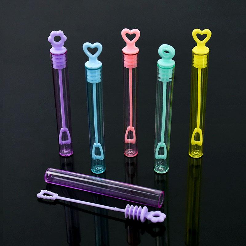 10/12/24 stk Fargerik boblesåpeflaske Hjertestav Tomt rør Barn Bursdagsfest Favoritter Pinata Filler Leker Bryllupsgaver til gjest