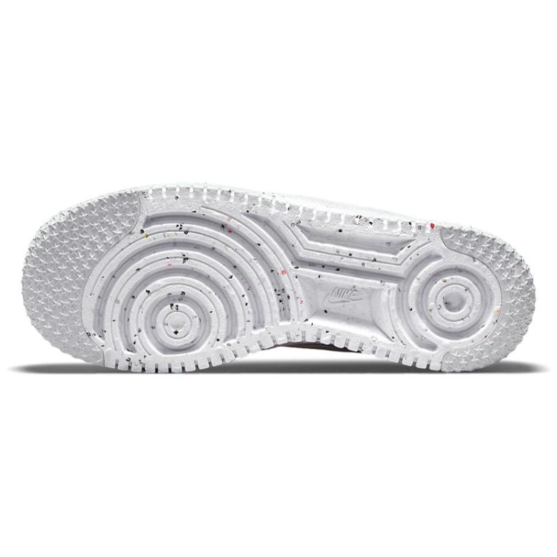 Nike Air Force 1 Low Crater Flyknit White Sneakers DC4831-100