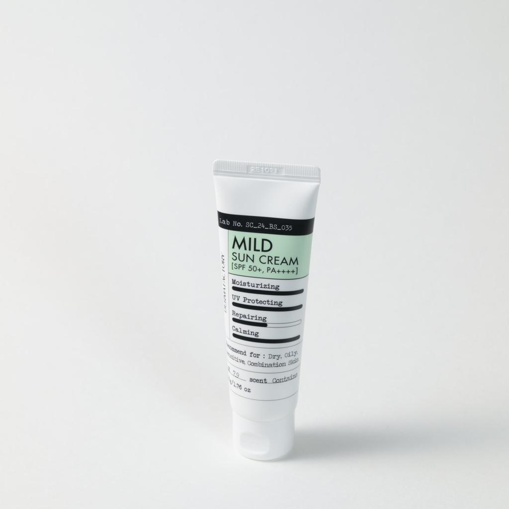 DERMA FACTORY Mild Sun Cream - 50g (SPF50+ PA++++)