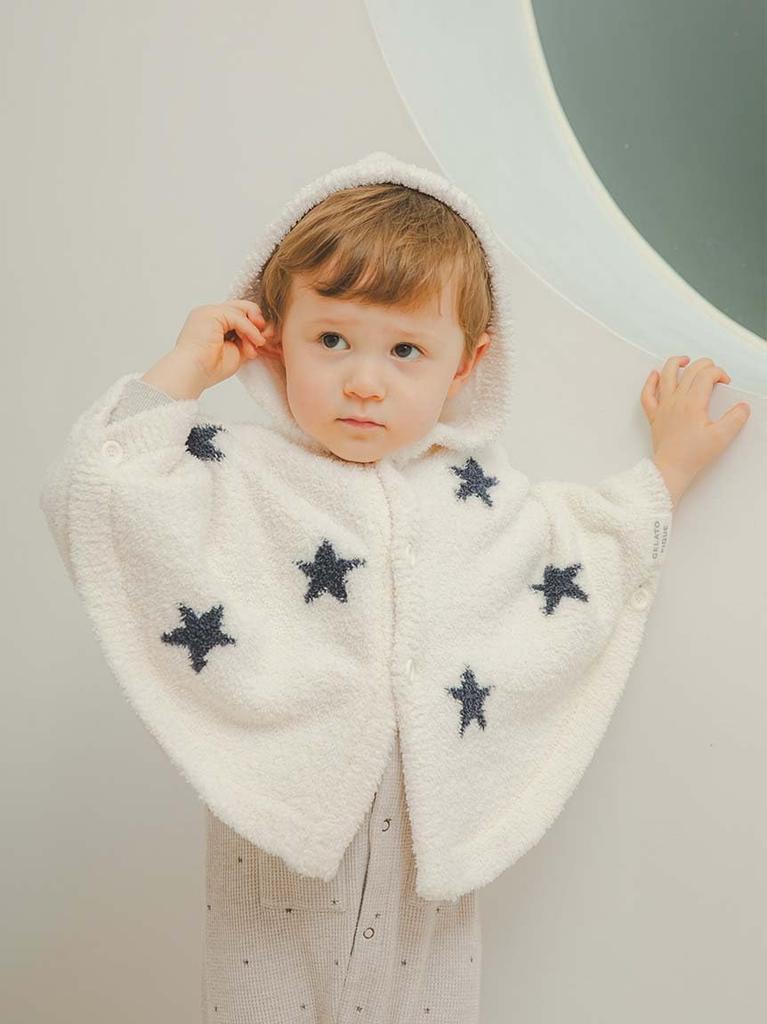 Gelato Pique Puder Dziecięcy Gwiazdka JQD Ponczo PBNT251404 OWHT