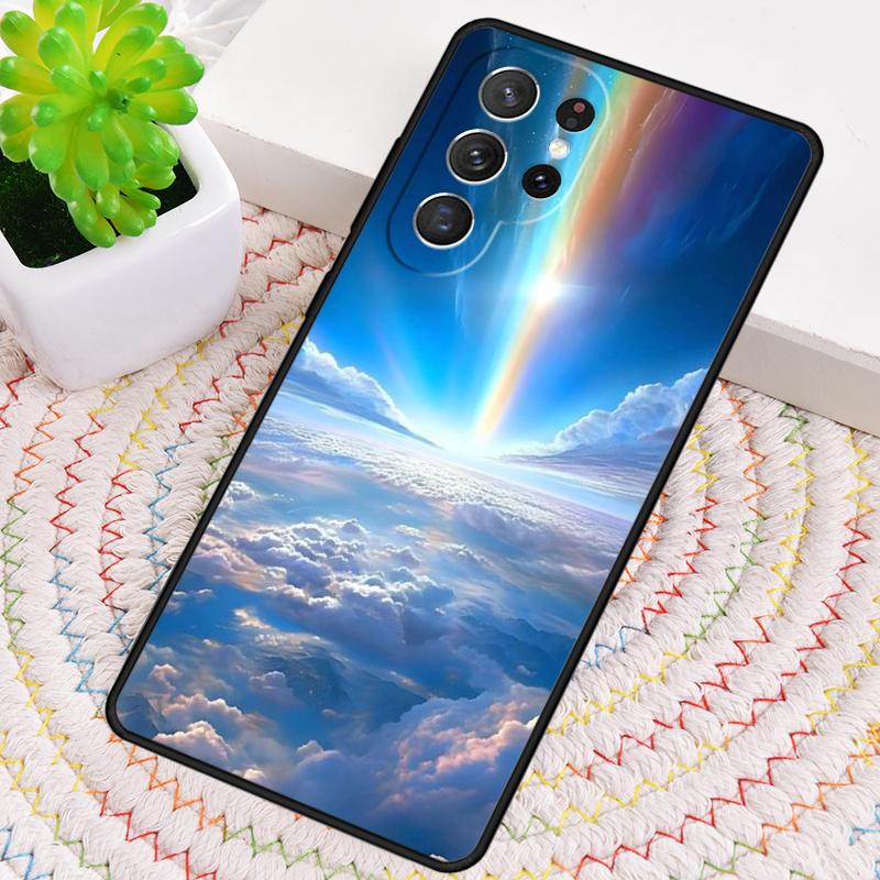 A Rainbow In The Sky Phone Case for Samsung Galaxy Note 10 Pro S26 Ultra S23 S24 FE S25 S21 S22 PLUS Shockproof Cove
