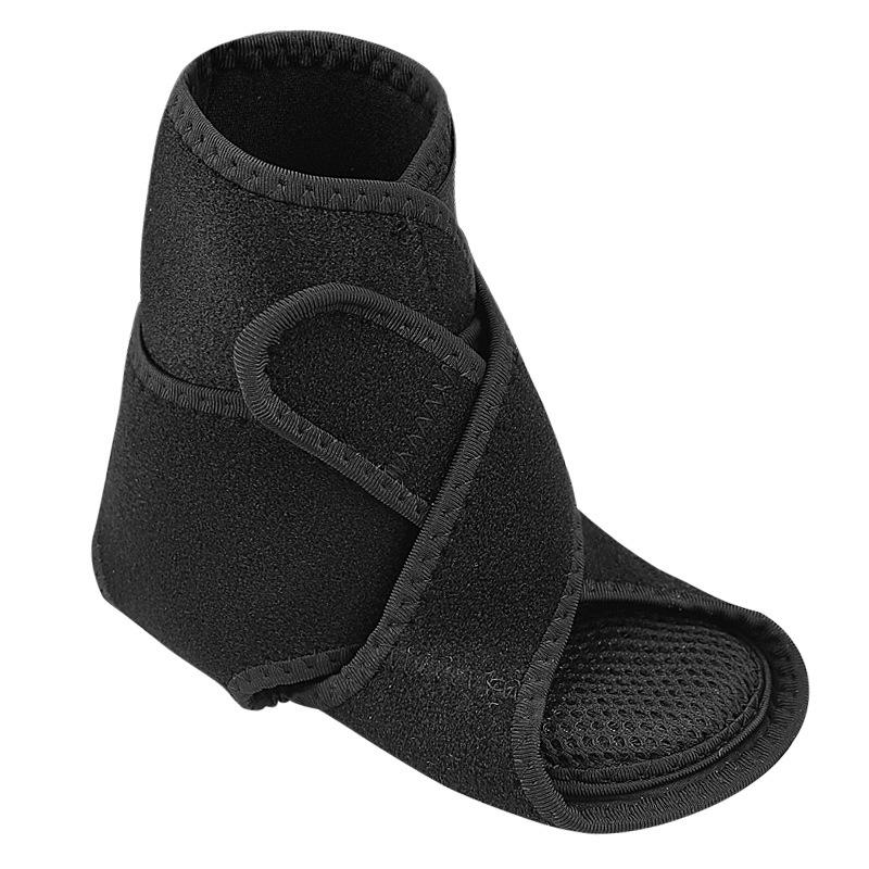 Double-Layer Ankle Brace with Arch Support and Foot Drop Lifting Strap