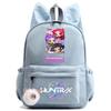 Anime Cartoon K-Pop Demon Hunters Printed Backpack for Teenger Children Student Schoolbag Girl Kid Gift Women Large Capacity Waterproof Travel Bag