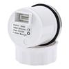 2" 52MM Voltmeter for Marine Boat Car 8-16V VOLTS with Warning Light 7Color Light Voltage Gauge Waterproof Auto Car Gauge Custom