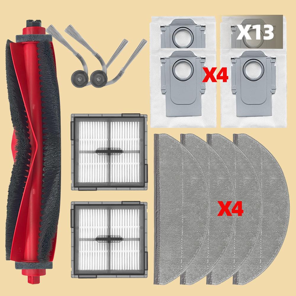 Fit For Roborock Q8 Max Pro / Q8 Max Pro Plus / Q8 / Q8 Plus Main Side Brush Mop Cloths Filter Dust Bag Accessories Replacements