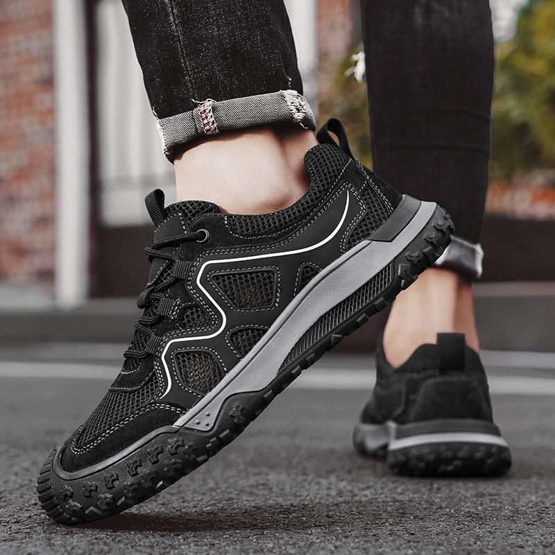 Fashion Summer New Men's Shoes High Quality  Sports Style Design Leisure Outdoor Street Walking Daily Luxury Breathable Shoes Hot