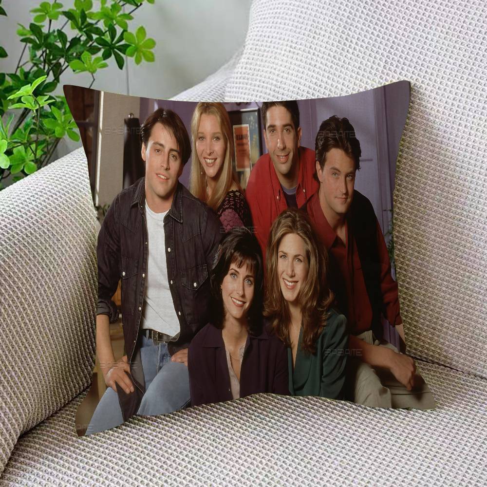 Classic Sitcom Series F-Friends Cushion Cover Inches Farmhouse Decor Home Throw Pillow Covers For Couch Decorations