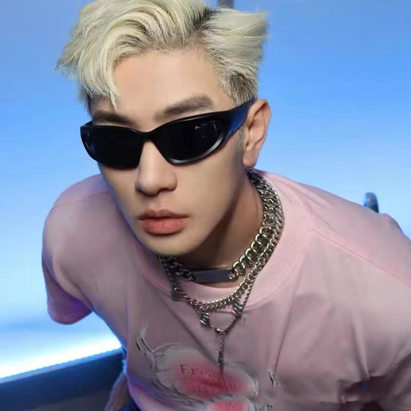 New Arrival Rectangular Sunglasses for Women Men Vintage  Nightclub Hip Hop Punk Sun Glasses UV400 Trend Female Unisex Glasses