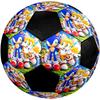 Sonic Theme Size 5 Soccer Ball, Suitable for Both Indoor and Outdoor Matches, a Gift Suitable for Everyone.