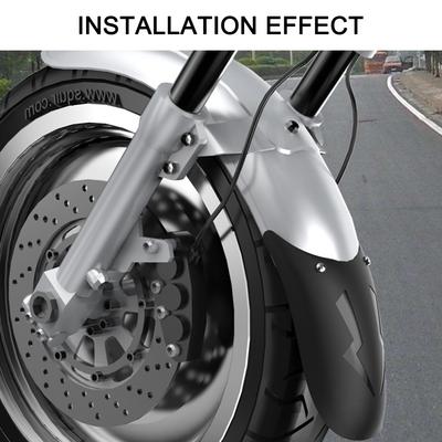 Mudguard Splash Guard For Motorcycle Motorcycle Lengthen Front Fender Rear and Front Wheel Extension Fender