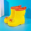 Kids' Non-slip Waterproof Cartoon Rain Boots with Drawstring