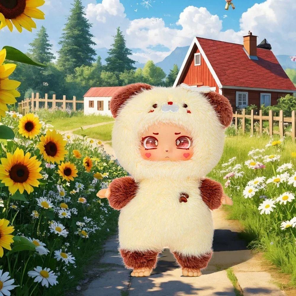 Vinyl Face Animal Plush Toy Anime Figure Action Figure Plush Toy Keyring  Birthday Gift