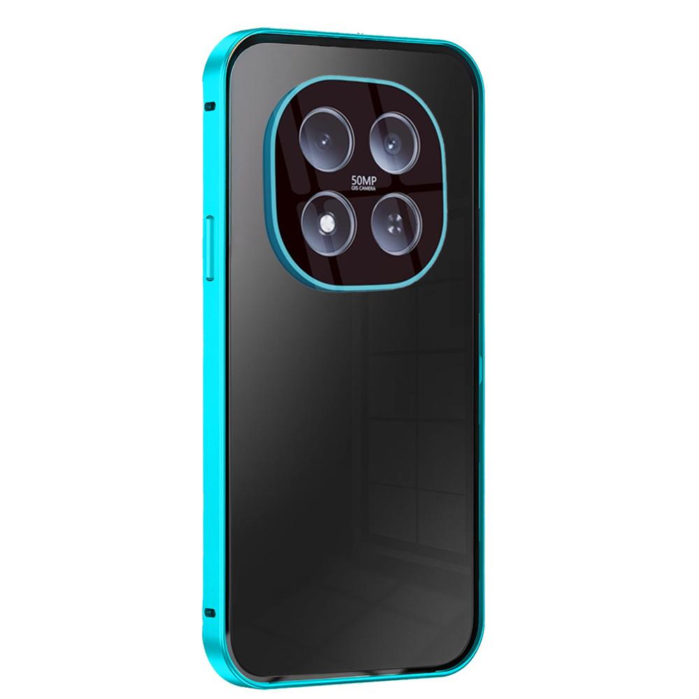 Case for Xiaomi Redmi Note 15 Pro Plus 5G / Poco M8 Pro 5G, Magnetic Dual Glass, Blue