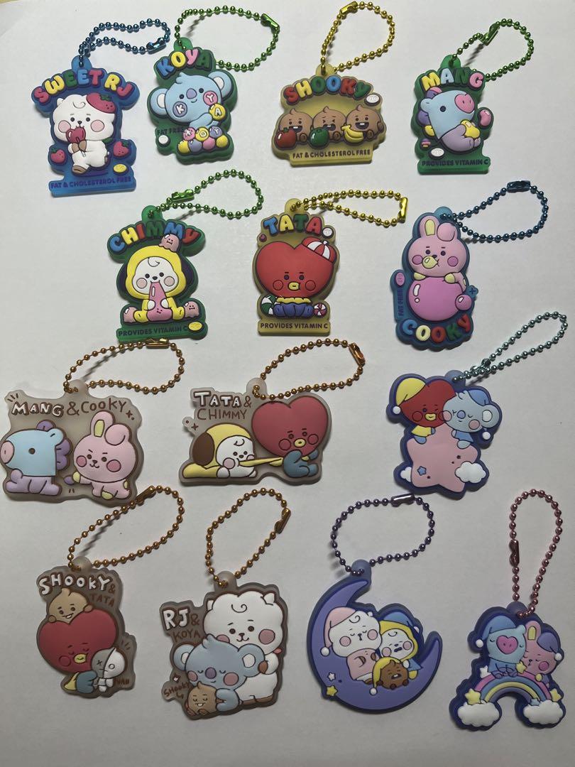 

[USED] BTS BT21 Gummy Rubber Mascot Complete