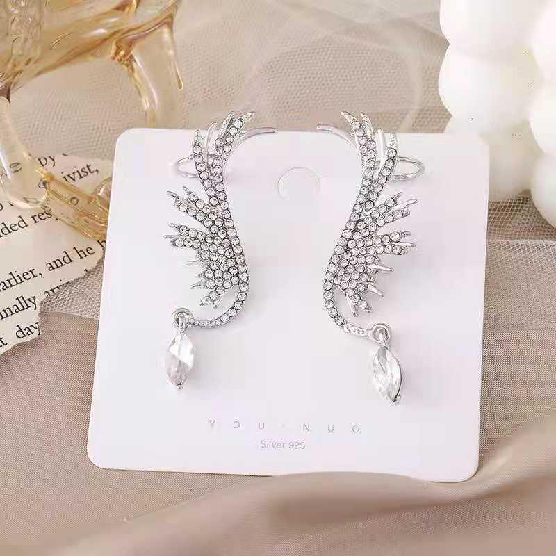 2024 Engelsflügel Elegante Ohrknochen-Ohrringe: Einzigartiges, vielseitiges und hochwertiges Design