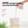 Umidificatore Portatile ad Ultrasuoni 1000ml 3600mah Ricaricabile via USB Wireless Diffusore d'Aria Doppio Ugello Montagna Umidificatore Aroma