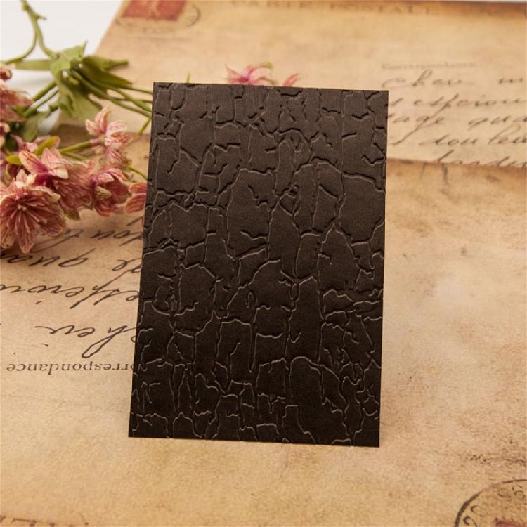 Decorative Plastic Embossing Mould for Handmade Cards and Scrapbooking Sturdy Craft Tool