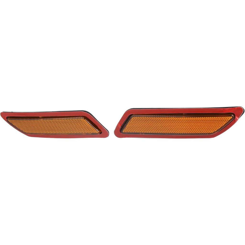Bumper Reflector Side Marker 63147274521 63147274522 Front Reflector For BMW 328I 2012-2015 Plastic (Set Of 2)