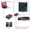 Ground Loop Isolation Transformer With Ground And Lift Switch XLR/1/4" 6.35Mm TRS Audio Isolator Box Eliminator
