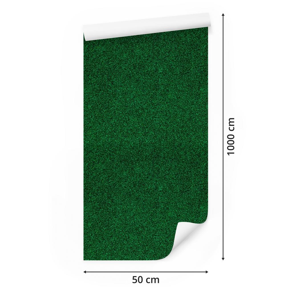 Bottle Green Glitter Wallpaper for Living Room and Bedroom 50x1000