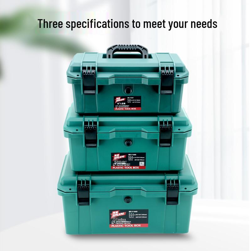 Multifunctional Large Industrial-Grade Toolbox for Home and Car